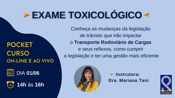 Leia mais sobre o artigo Exame Toxicológico: Principais Mudanças que Impactaram o TRC – Paulicon