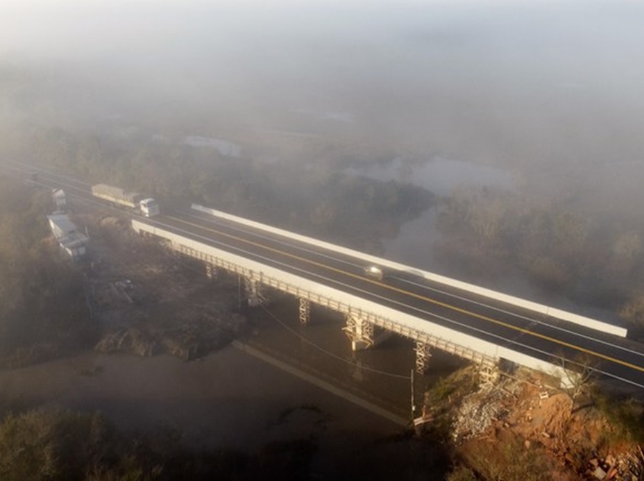 No momento, você está visualizando DNIT finaliza obra de alargamento da ponte da Armada, na BR-293/RS