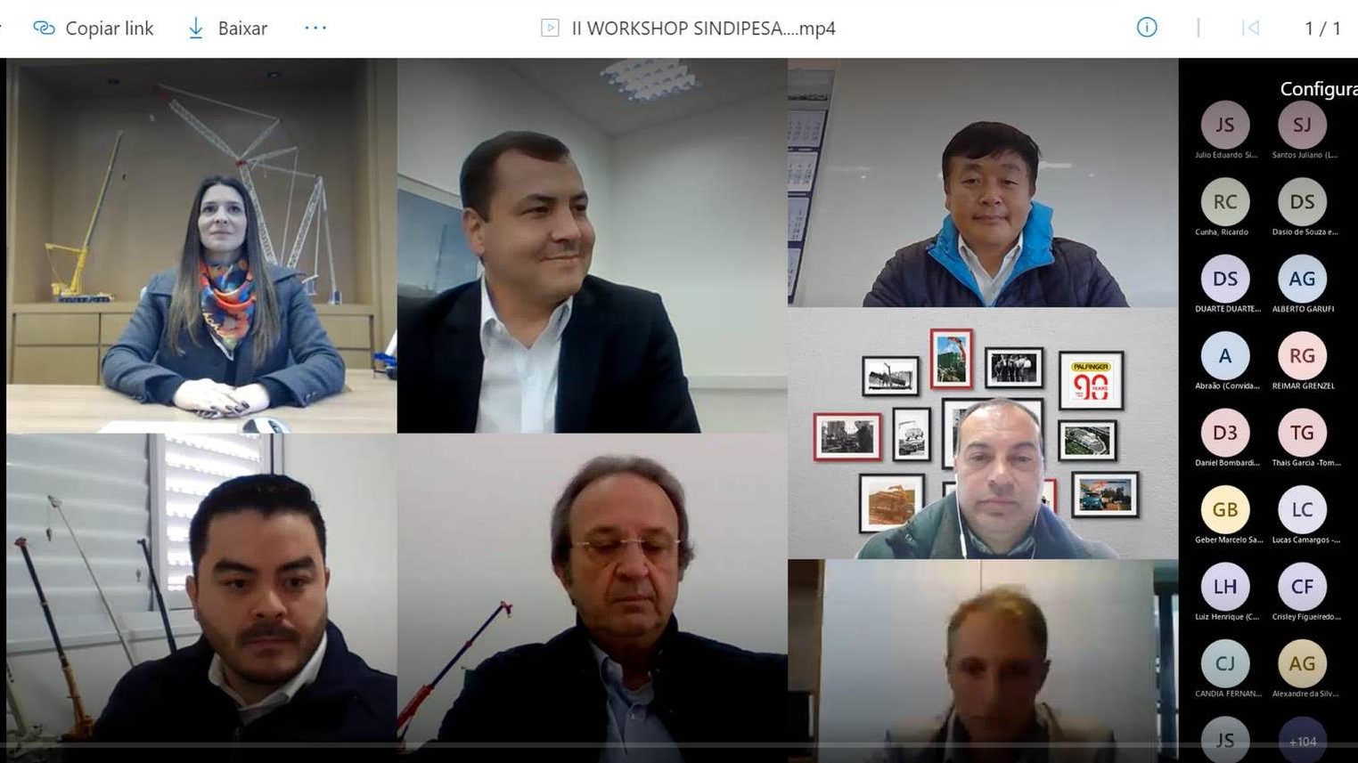 No momento, você está visualizando Workshop promovido pelo SINDIPESA abordou a Segurança nas Operações de Içamento de Cargas