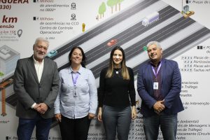 Leia mais sobre o artigo Equipe do SINDIPESA visita Central de Controle Operacional da CCR Autoban