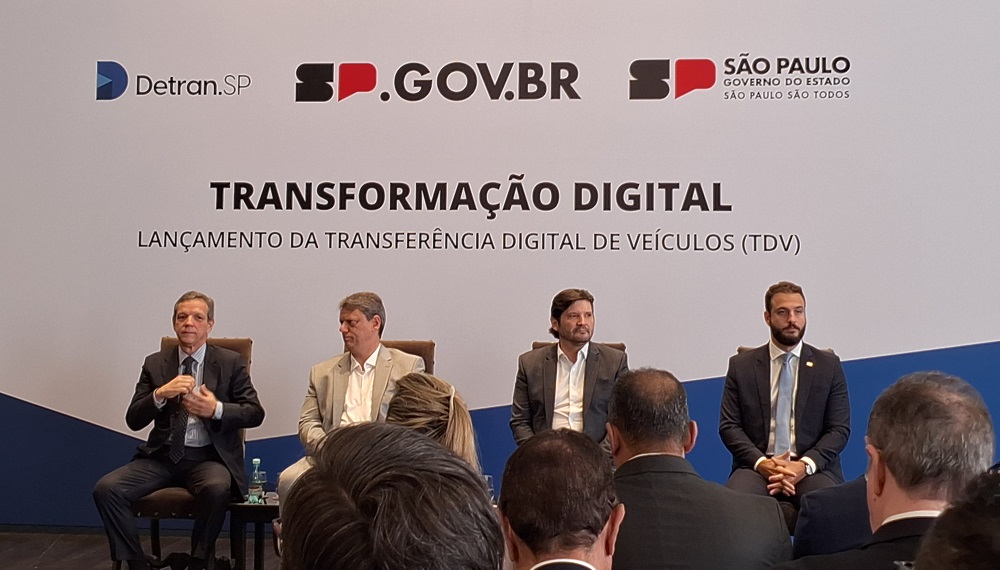 No momento, você está visualizando SINDIPESA marca presença no Lançamento da Transferência Digital de Veículos – Transformação Digital do Detran-SP 