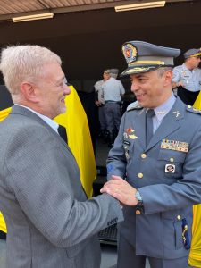 Leia mais sobre o artigo Dasio de Souza e Silva Jr participa de solenidade no Gabinete de Treinamento do Comando (GT/CPRv)