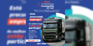 Leia mais sobre o artigo Feira Emprega Transporte do SEST SENAT promove inclusão e oportunidades no setor com presença de autoridades e empresas