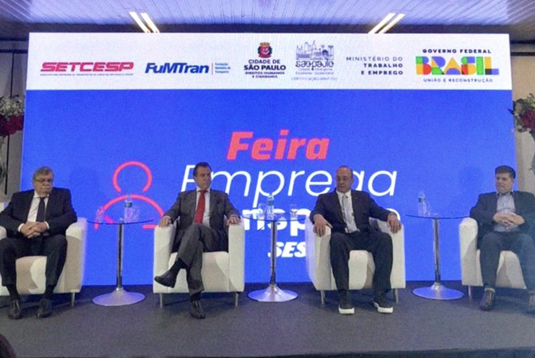 No momento, você está visualizando Com a presença do ministro do Trabalho, Feira Emprega Transporte SEST SENAT oferece mais de 1,8 mil vagas de emprego em São Paulo