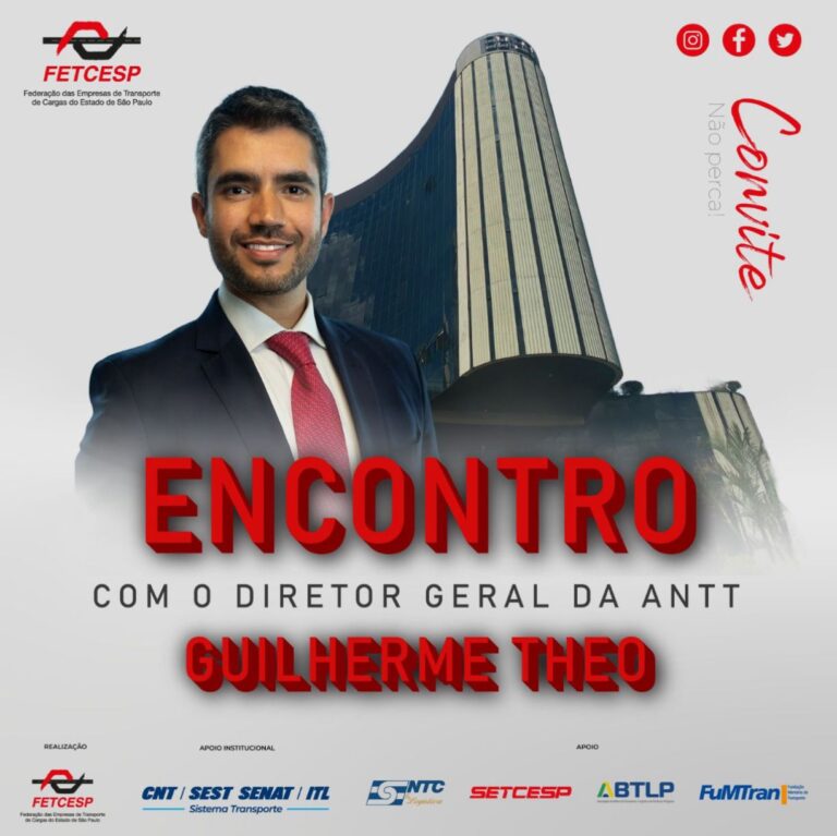 Leia mais sobre o artigo FETCESP convida empresários do setor para participar do encontro com Guilherme Theo, diretor-geral da ANTT