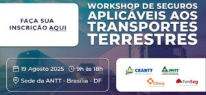 Leia mais sobre o artigo ANTT promove workshop sobre seguros para transportes terrestres e reforça compromisso com segurança e proteção no setor