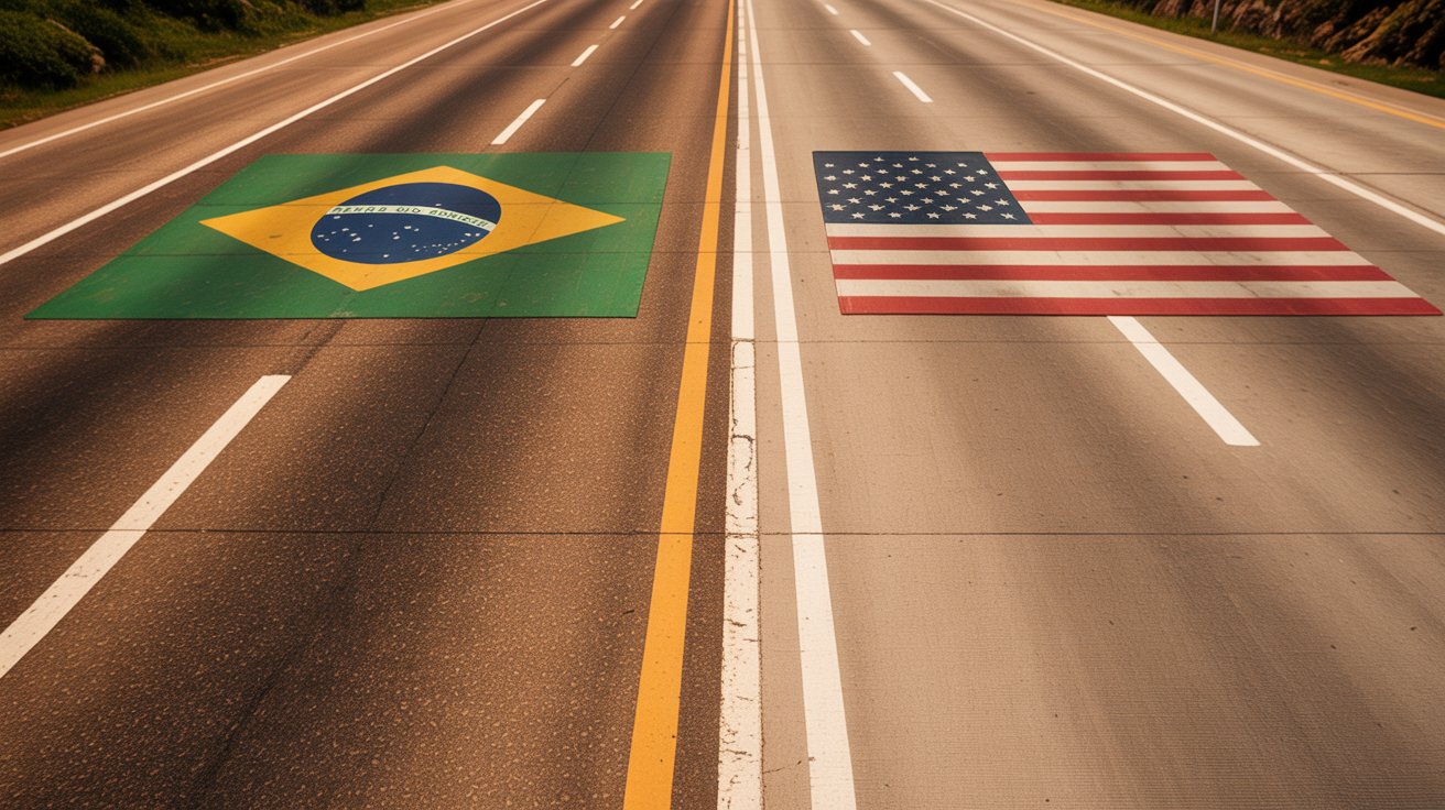 No momento, você está visualizando Por que o Brasil ainda aposta em asfalto enquanto os EUA constroem estradas de concreto que duram até 60 anos sem grandes reparos