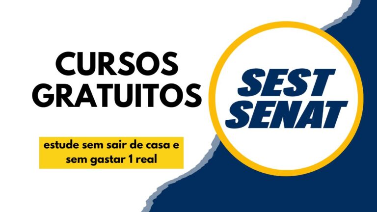 Leia mais sobre o artigo SEST SENAT oferece cursos gratuitos com certificado sobre Logística, Transporte, Gestão de Frota e vários outros; todos 100% online e de graça